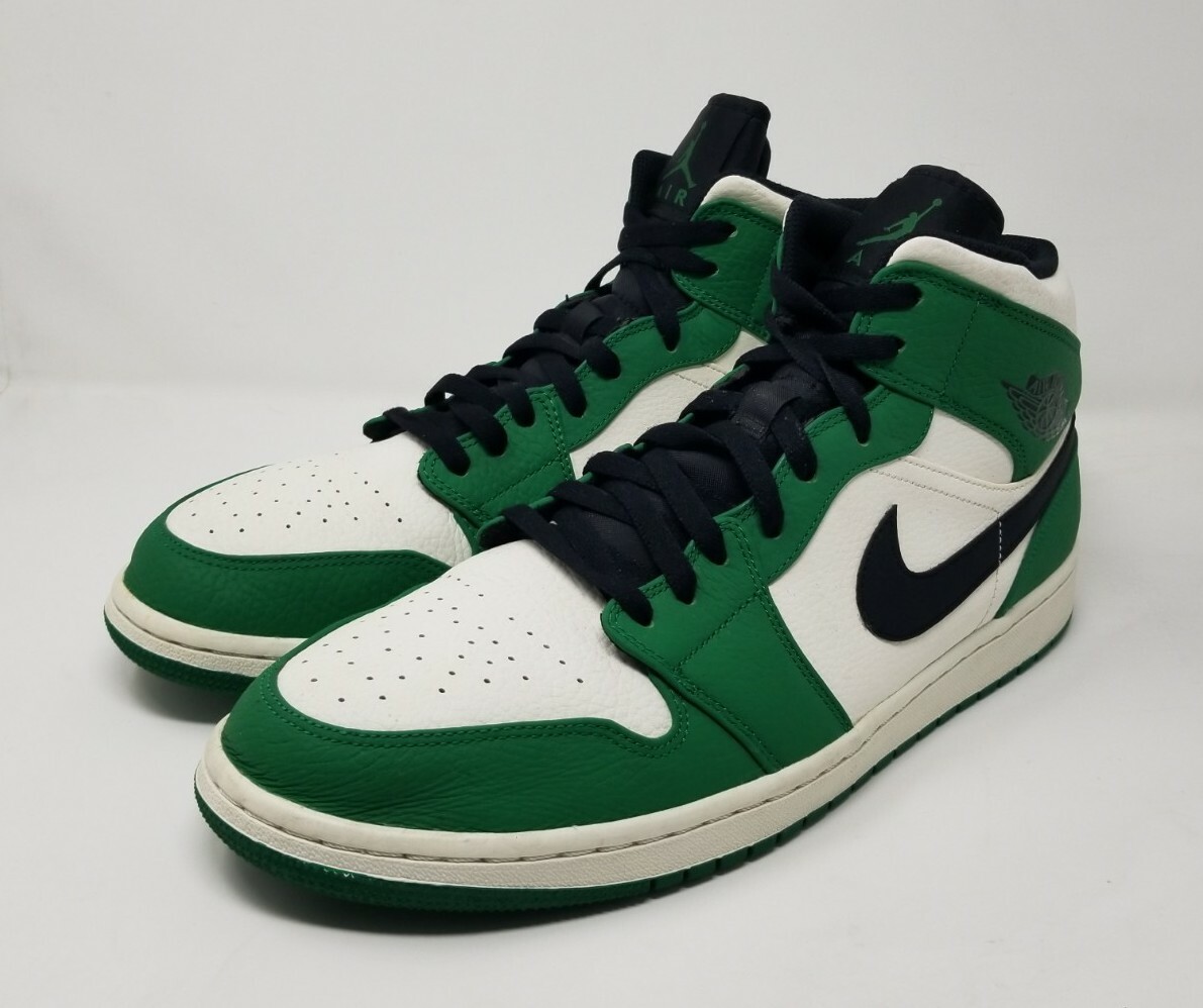 Air Jordan Retro 1 Mid SE Pine Green 